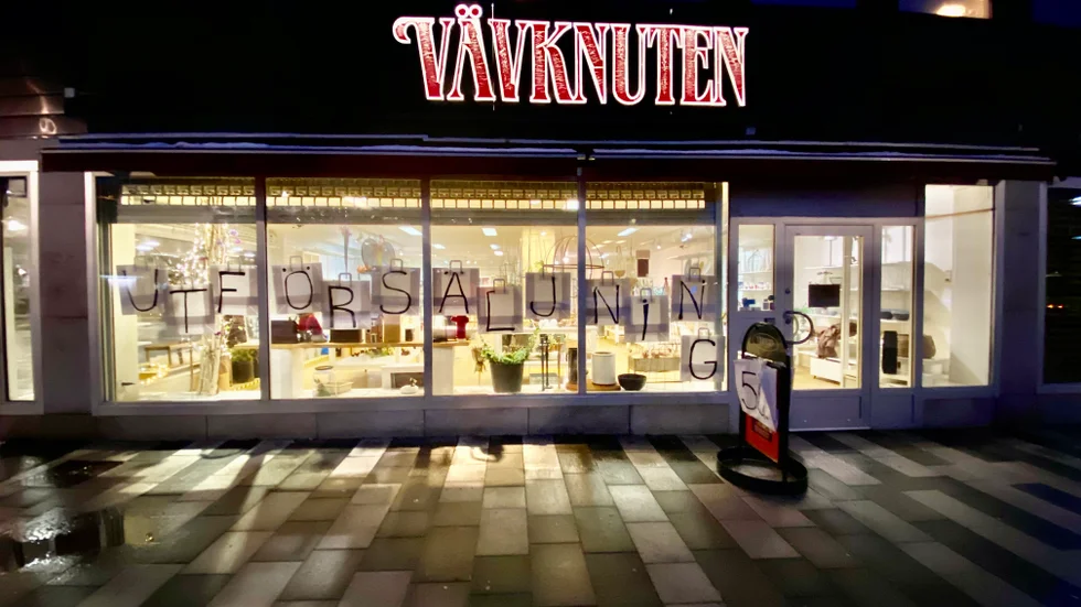 Under lördagseftermiddagen stängde centrumbutiken för gott.