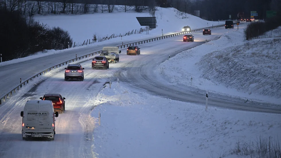 Vid klockan 16 på fredagen var E22 helt öppen igen.
