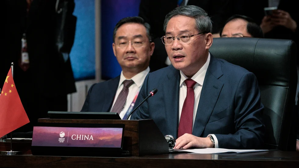 Kinas premiärminister Li Qiang.