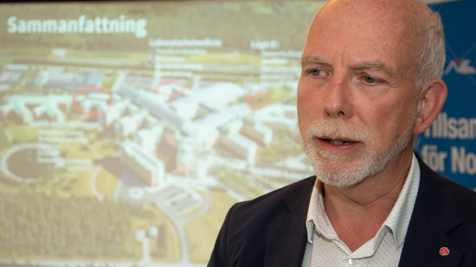 Regionstyrelsens ordförande Anders Öberg (S) säger att man ser positivt på förslaget som kan innebära att slutenvårdspsykiatrin i Piteå avvecklas. "Vi ser nödvändigheten i detta", säger han. (Arkivbild)