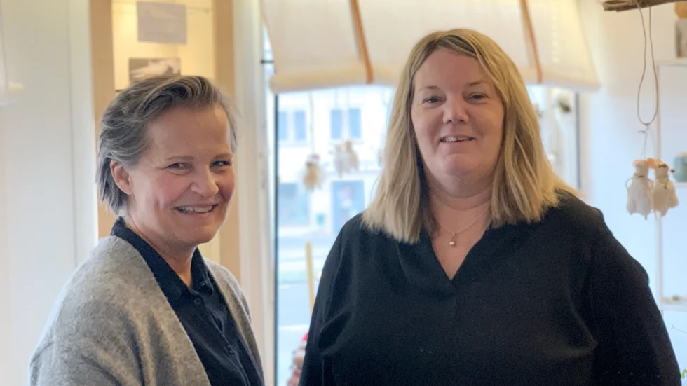 Sofia Fackler och Maria Selin har drivit butiken tillsammans sen 2019, men går nu separata vägar för att ge verksamheterna möjlighet att växa på olika håll. 