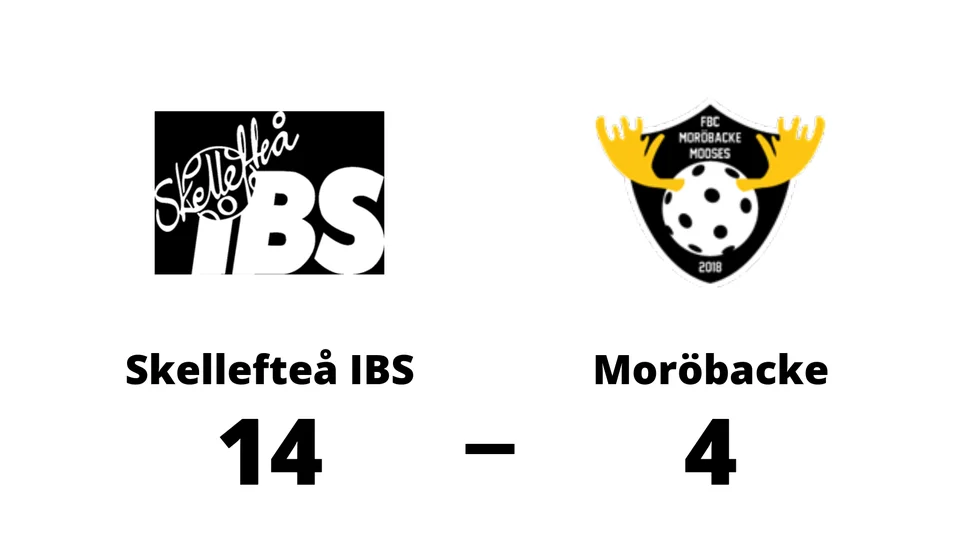Skellefteå IBS vann mot FBC Moröbacke