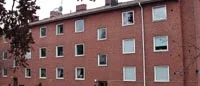 Privat bostadshus
 töms på hyresgäster