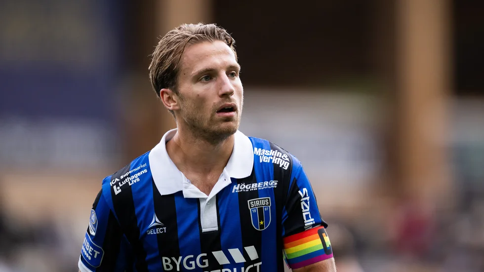 Sirius lagkapten Daniel Stensson.