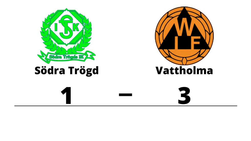 Södra Trögds IK förlorade mot Vattholma IF 3