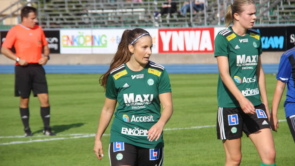Ida Ackelman stod för en stark insats i ESK-försvaret. 