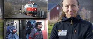 Färre passagerartåg på malmbanan slår mot turismen