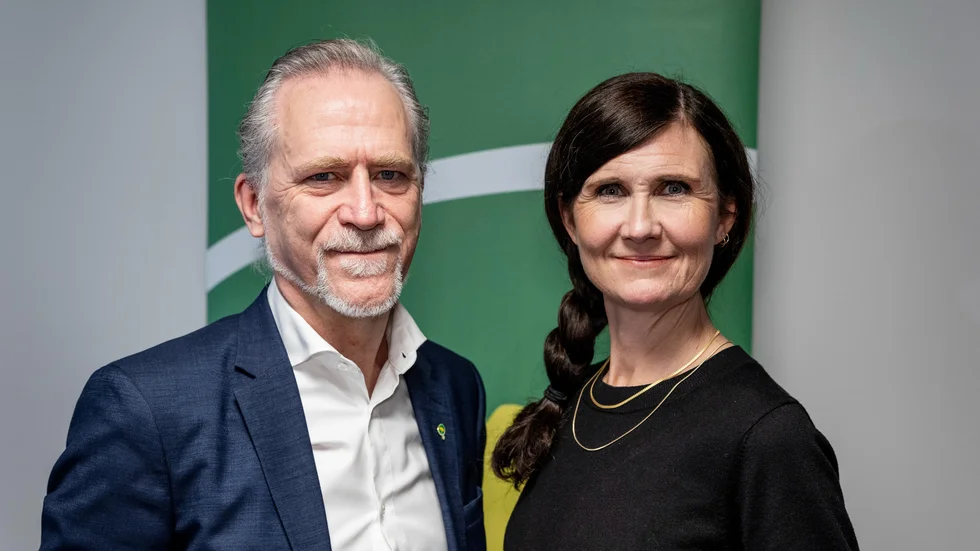Daniel Helldén och Märta Stenevi är oerhört nära vänner, för att vara miljöpartister.