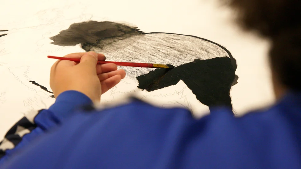 "Om kulturnämnden vill stödja människors möte med konsten ytterligare så är det välkommet. Genom att öka resurserna för information och konstpedagogik på Konsthallen och genom att stärka kulturskolans bildkonstverksamhet skulle man komma längre", skriver debattörerna. (Arkivbild). 
