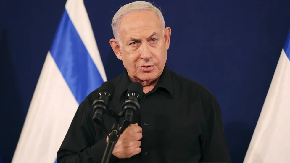 Israels premiärminister Benjamin Netanyahus kansli uppmanar Ryssland att skydda israeliska medborgare. Arkivbild.