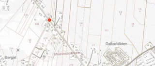 Väg stängs av i Skellefteå