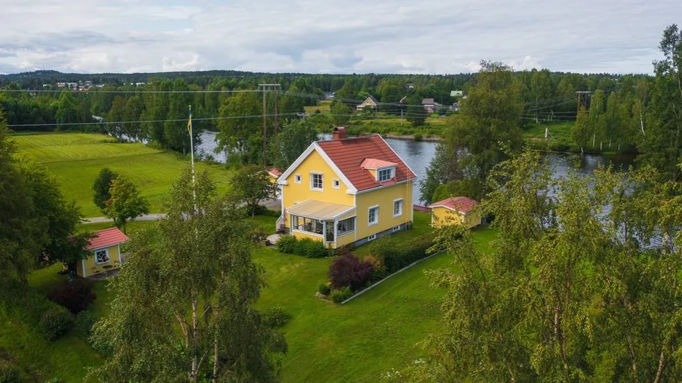 Denna fastighet på Södra Hedensbyn drog till sig mest uppmärksamhet i Skellefteå. 