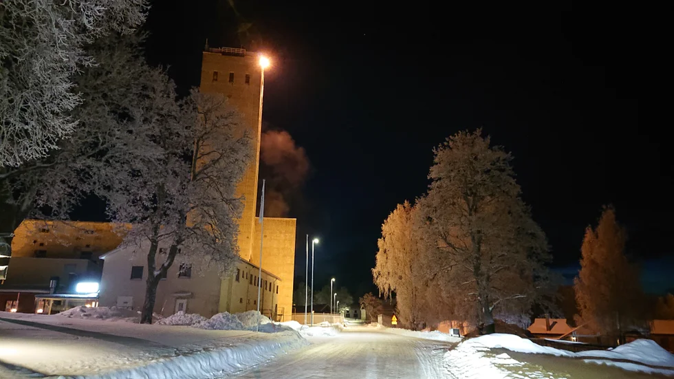 Den 72 meter höga gruvlaven syns vida omkring och är byggnadsminnesmärkt. Den är byggd i armerad betong och innehåller bland annat hisschaktet som, enligt gruvbolaget, kommer att användas när gruvan väl öppnar.