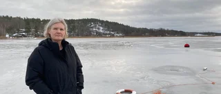 Barn gick genom isen i Gamleby – nu vill Pia varna