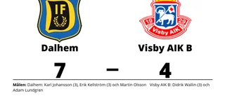 Dalhem segrare hemma mot Visby AIK B