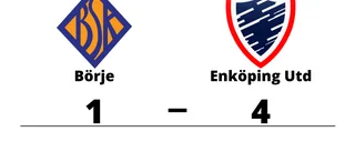 Enköping Utd vann mot Börje på bortaplan