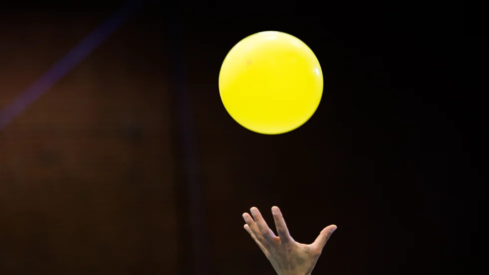 Boll, en rolig leksak.