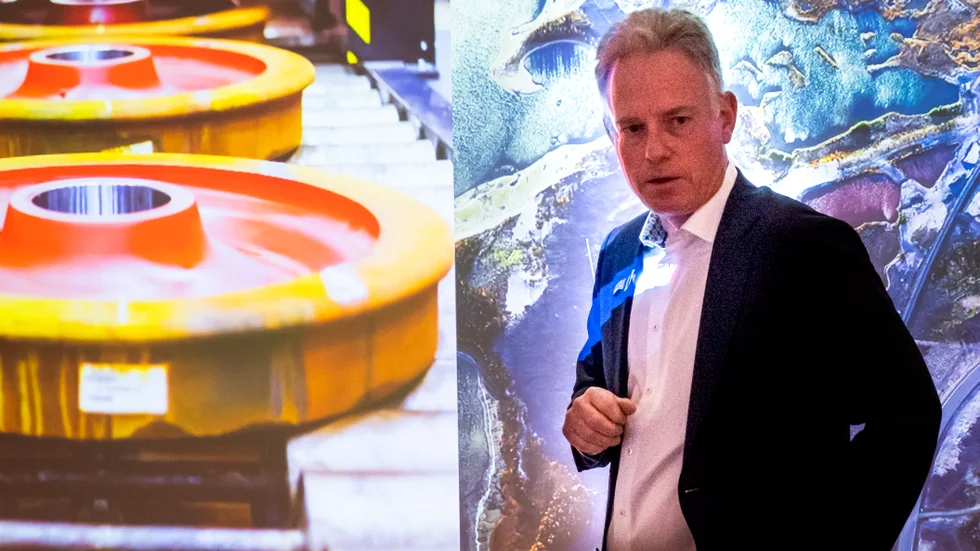 Underhåll av lok- och vagnshjul är en strategiskt viktig verksamhet för LKAB, som köper 49 procent av Duroc Rail. John Häger är vd vid Duroc AB.