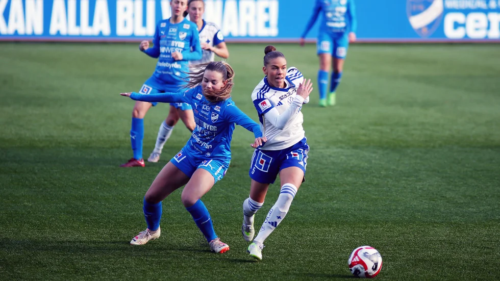 My Cato var bäst på planen mot IFK Kalmar och fick höra klacken sjunga om "Cato till landslaget efteråt".