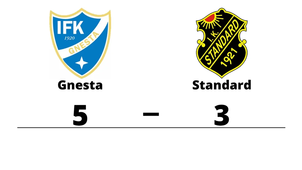 IFK Gnesta vann mot IK Standard