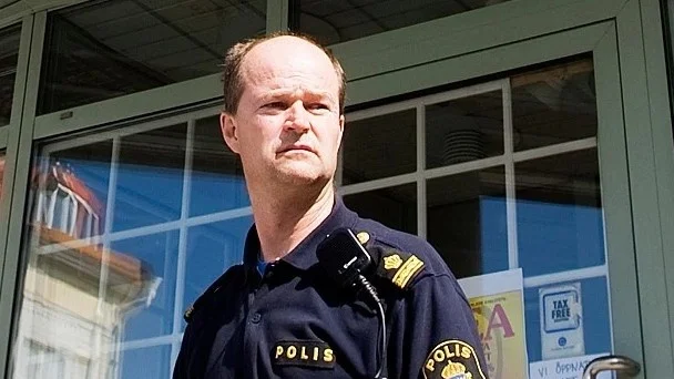 Mikael Nilsson, polisinspektör med stor erfarenhet.