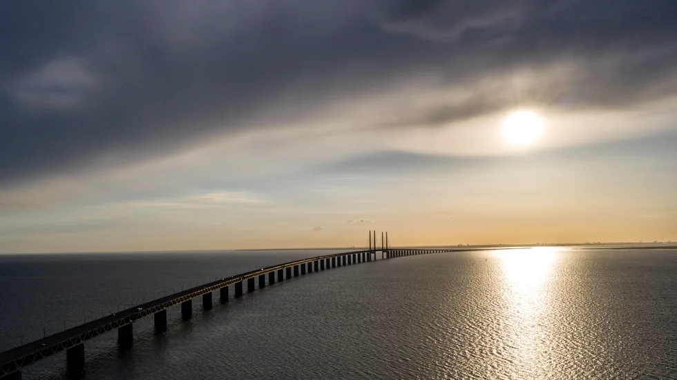 Öresundsbron har slagit sitt tidigare månadsrekord, som sattes i juli 2019. Arkivbild.