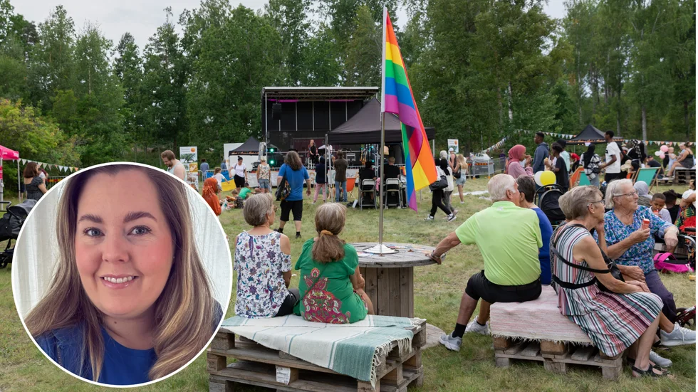 Johanna Frisk är en av arrangörerna bakom sommarens upplaga av Lyckliga gatornas gatufest.