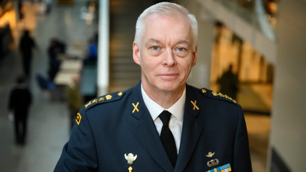 Joakim Paasikivi, överstelöjtnant och lärare i militär strategi på Försvarshögskolan i Stockholm. Arkivbild.