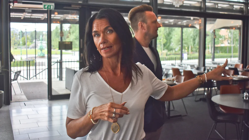 Desirée Nilsson och Björn Damm är drivkrafterna bakom Skellefteås nya uteställe Cinco.