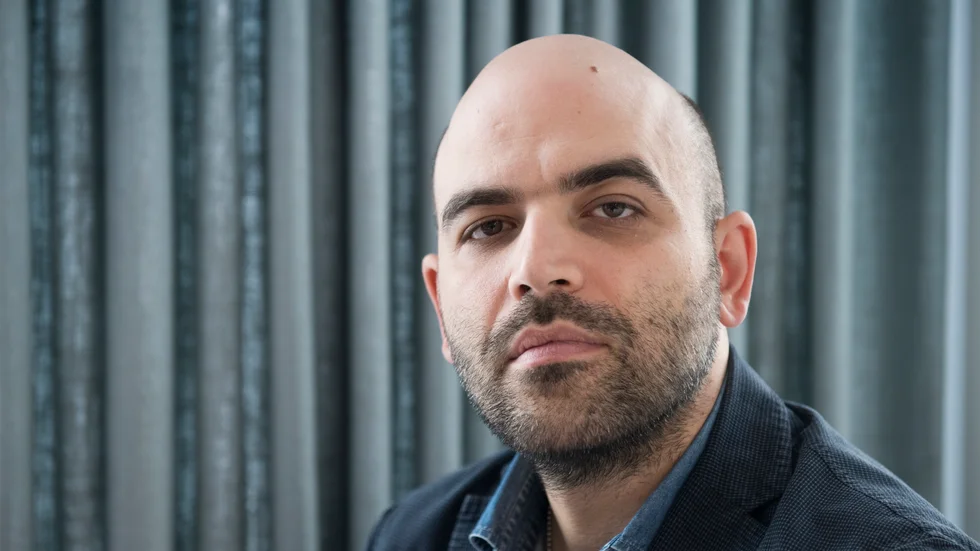 Den italienske författaren och stjärnjournalisten Roberto Saviano. Arkivbild.