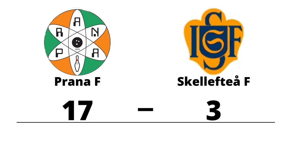 BK Prana F vann mot Skellefteå IF F