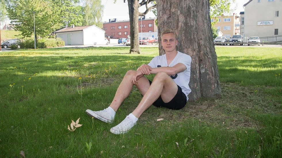 Alexander Karlsson är fotskadad. Arkivfoto: Anders Göransson