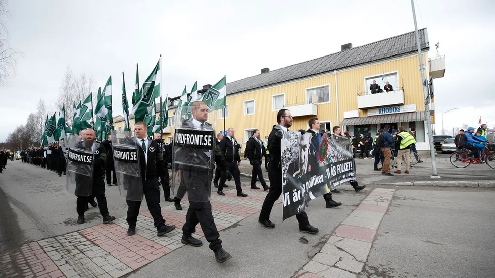 NMR demonstrerade på första maj i Boden och i Ludvika.