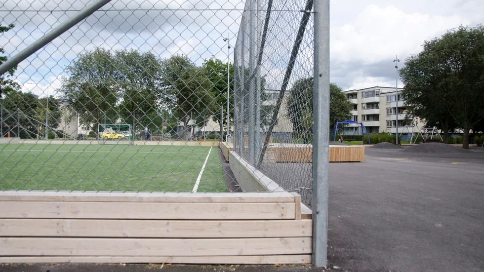 Vissa boende tycker att det förs för mycket oväsen i Thuleparken.