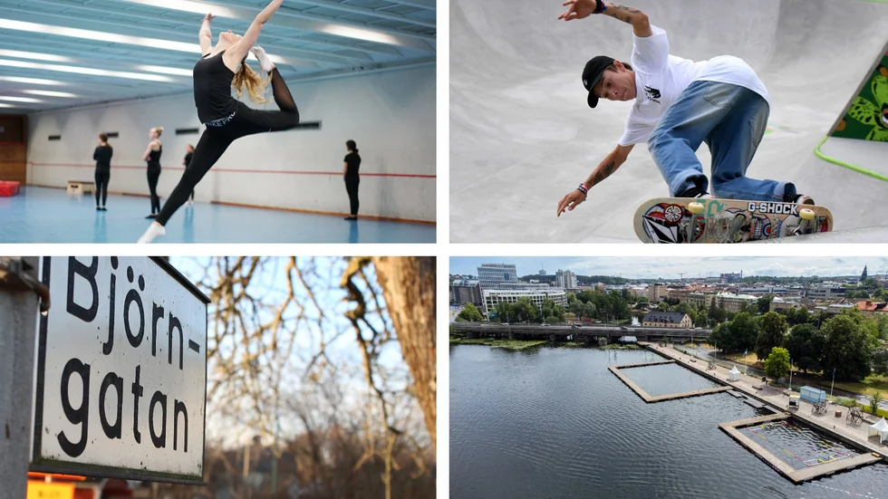 Fyra aktuella förslag just nu i Linköping: Gymnastikhall, skatepark, räddning av rivningshotade villor och bryggor i Stångån. 