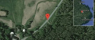 Singelolycka på väg 572 - vägen är helt avstängd