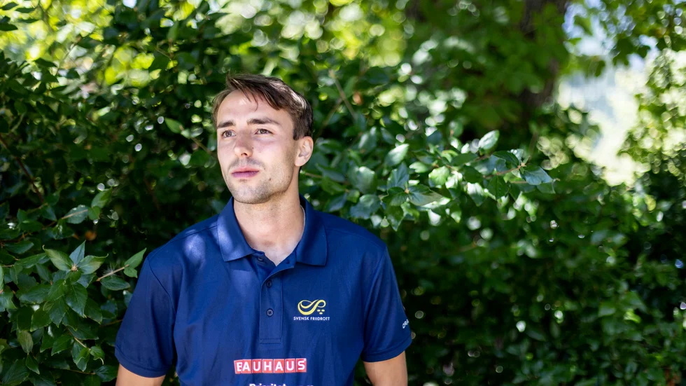 800-meterslöparen Andreas Kramer kvalar på VM-arenan Hayward Field.