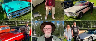 Solsken, mullrande bilar och mysigt motorsnack:"Visst är det kul när folk vill kika på bilen. Då blir man lite extra stolt".
