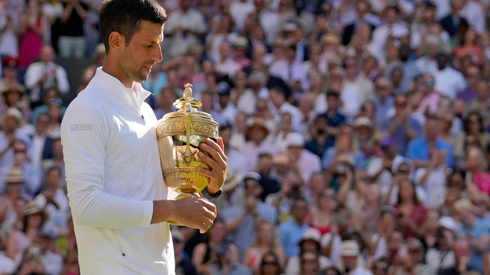 Novak Djokovic vann Wimbledon igen.