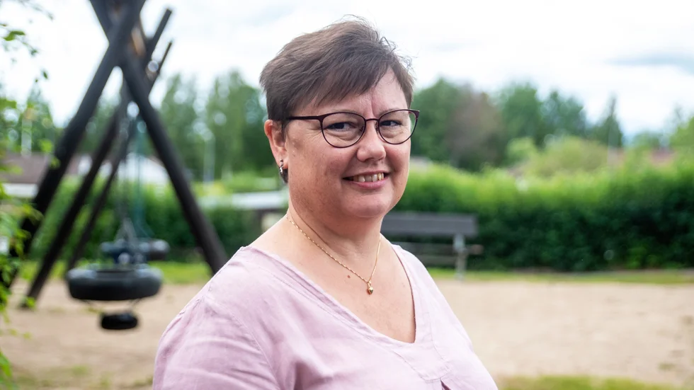 "Det kommer att bli en utmaning, men det finns också väldigt mycket erfarenhet och kunskap bland mina partikamrater som jag kan luta mig emot", säger Lise-Lott Öhr om att vara Vänsterpartiets toppnamn lokalt. 