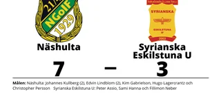 Näshulta tog rättvis seger mot Syrianska Eskilstuna U