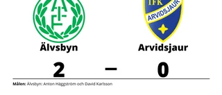 Arvidsjaur föll borta mot Älvsbyn
