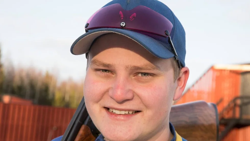 Edvin Moberg är Skeetskytt