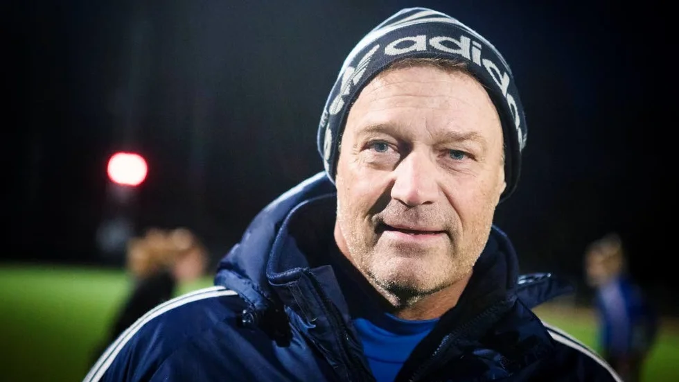 Kent Lembke, tränare för DFK.