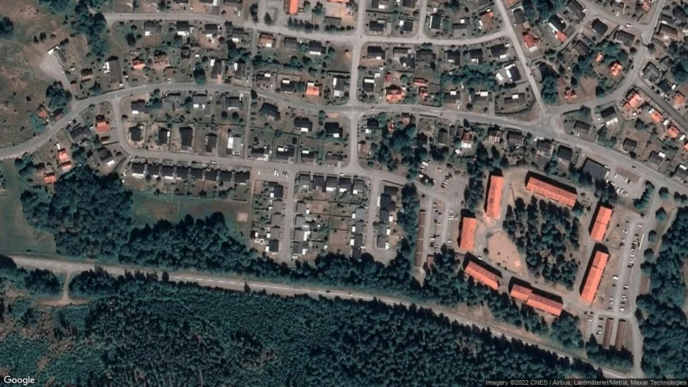 Området kring Urkhagsvägen 3