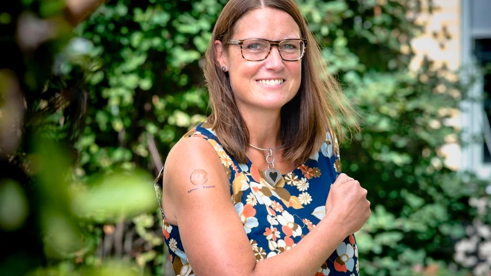 Chefredaktören Marie Hillblom ser tillbaka på ett år fyllt av händelser då Katrineholms-Kuriren fyllde 100 år. Bland annat tatuerade hon läsare med den specialgjorda gnuggtatueringen där 100-årslogotypen finns med.
