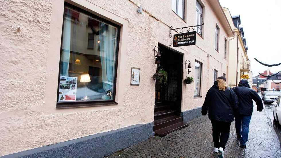 Den här puben på Hospitalsgatan ska byta ägare.