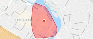 Hundratals Eskilstunabor var utan ström