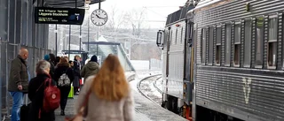 Tågresenärer får ta bussen - stor övning i nya tunneln