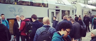 Tåg fick tas ur trafik